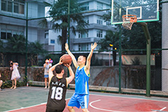 三五互聯(lián)與天府星空籃球聯(lián)誼活動